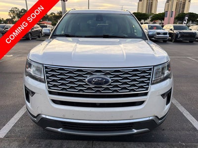 2018 Ford Explorer Platinum
