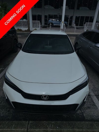 2025 Honda Civic Sport