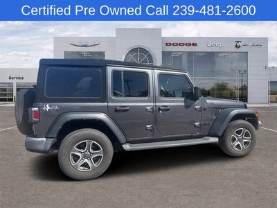 2022 Jeep Wrangler Unlimited Sport S 4x4