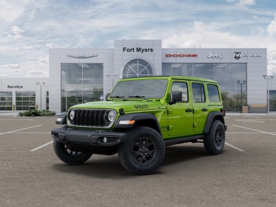 2026 Jeep Wrangler WRANGLER 4-DOOR WILLYS