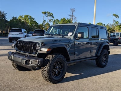 2026 Jeep Wrangler WRANGLER 4-DOOR WILLYS