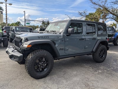 2026 Jeep Wrangler WRANGLER 4-DOOR WILLYS