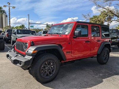 2026 Jeep Wrangler WRANGLER 4-DOOR SPORT S