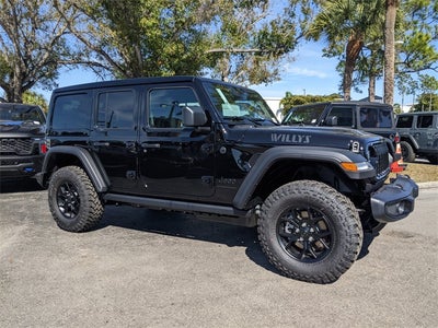 2026 Jeep Wrangler WRANGLER 4-DOOR WILLYS
