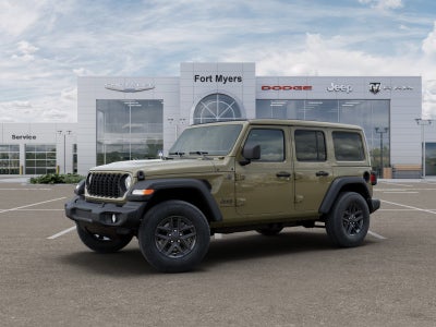 2026 Jeep Wrangler WRANGLER 4-DOOR SPORT S