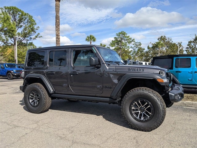 2025 Jeep Wrangler WRANGLER 4-DOOR WILLYS