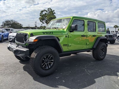 2026 Jeep Wrangler WRANGLER 4-DOOR WILLYS