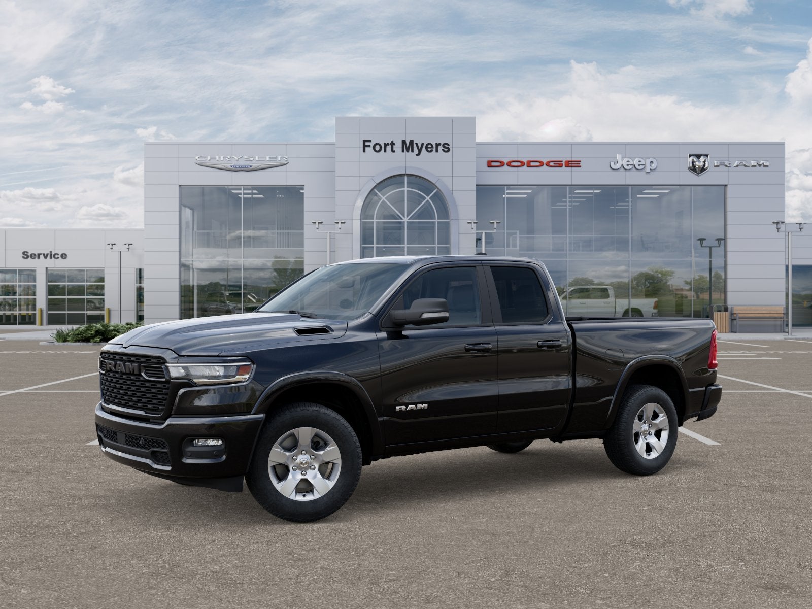 2025 RAM Ram 1500 RAM 1500 BIG HORN QUAD CAB 4X2 6'4' BOX