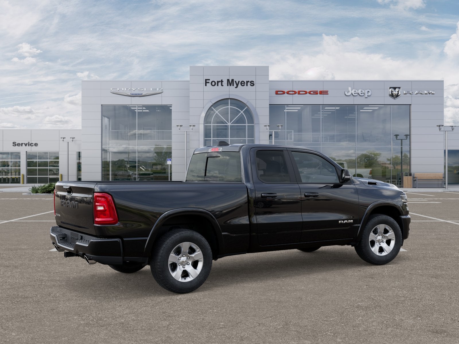 2025 RAM Ram 1500 RAM 1500 BIG HORN QUAD CAB 4X2 6'4' BOX