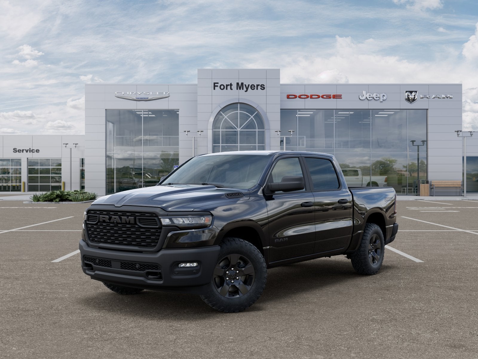 2027 RAM Ram 1500 RAM 1500 WARLOCK CREW CAB 4X4 5'7' BOX