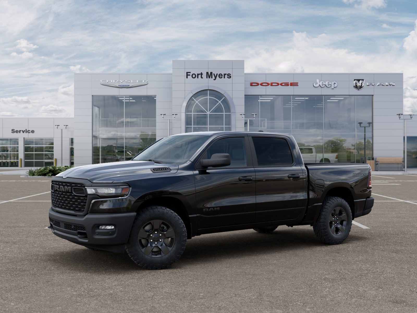 2027 RAM Ram 1500 RAM 1500 WARLOCK CREW CAB 4X4 5'7' BOX