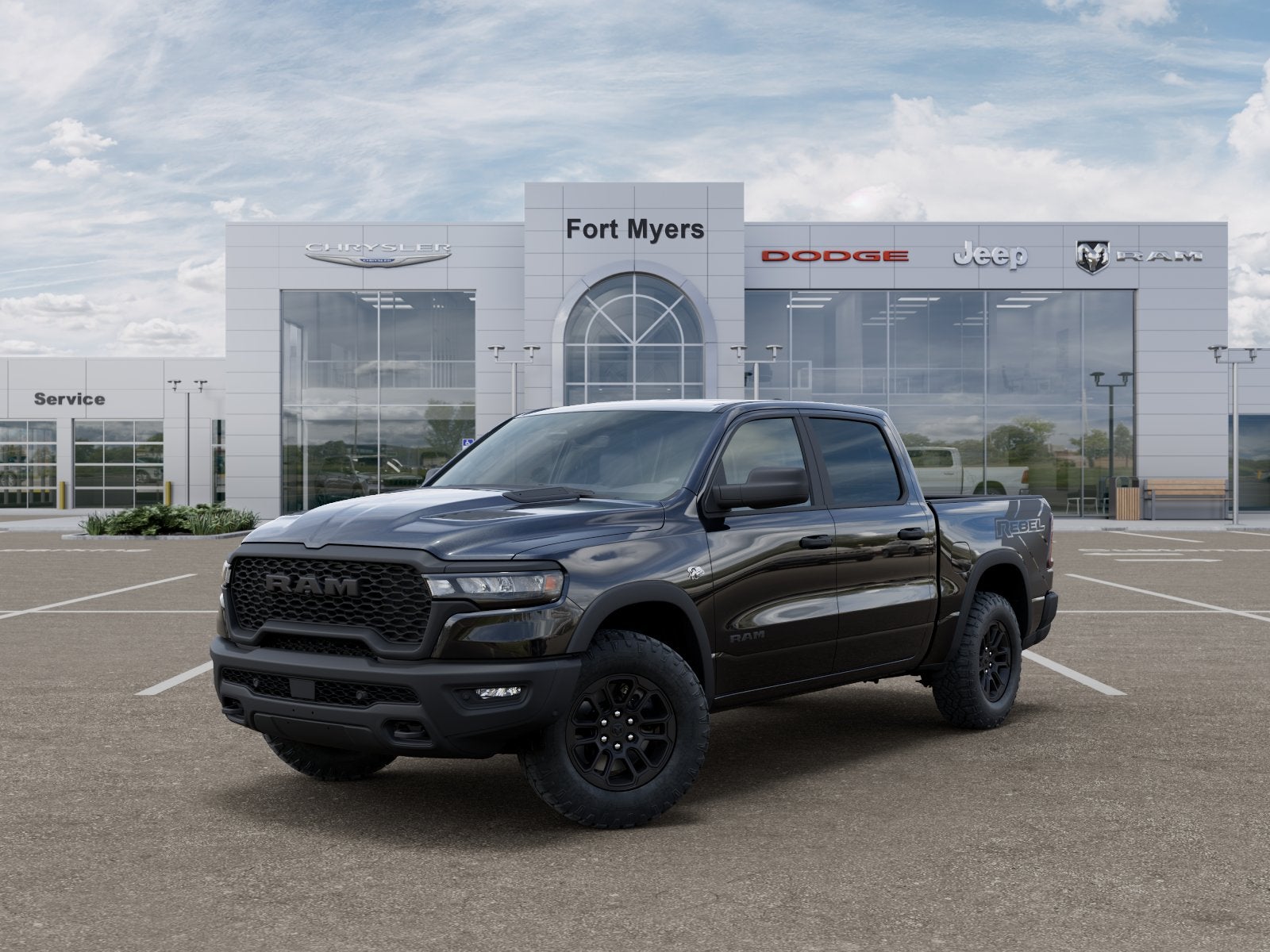 2027 RAM Ram 1500 RAM 1500 REBEL CREW CAB 4X4 5'7' BOX