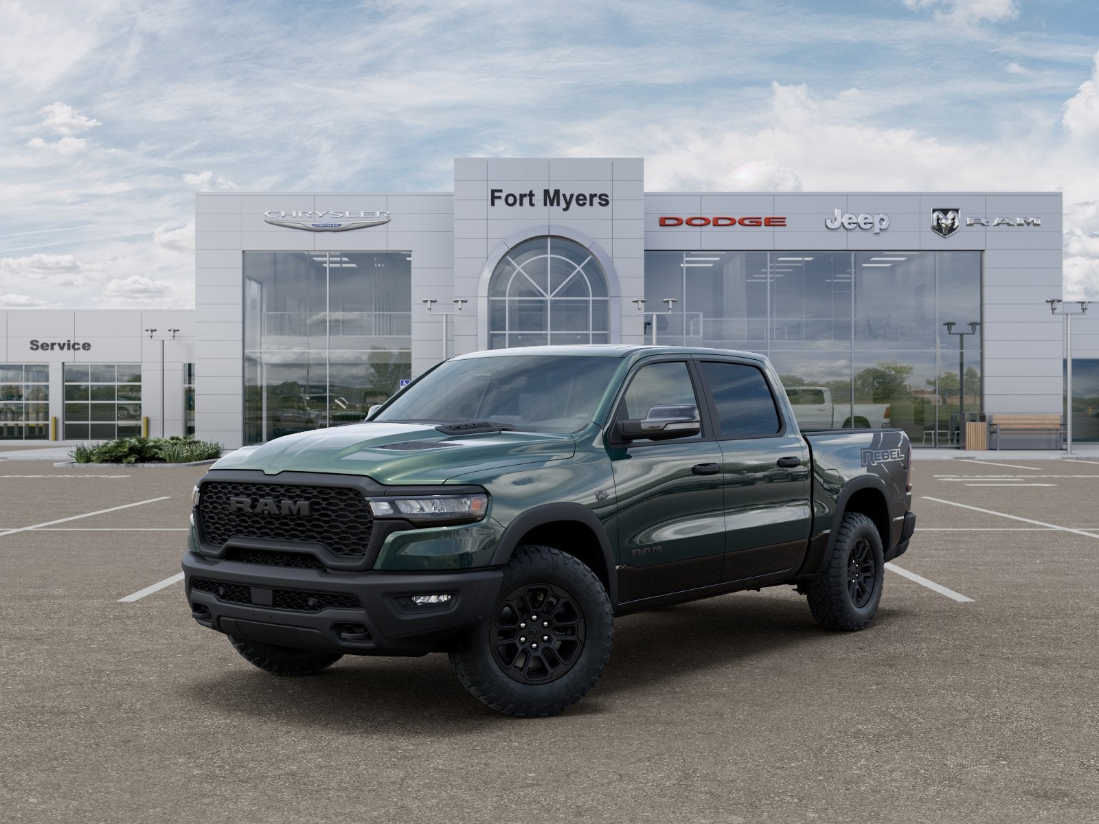 2027 RAM Ram 1500 RAM 1500 REBEL CREW CAB 4X4 5'7' BOX