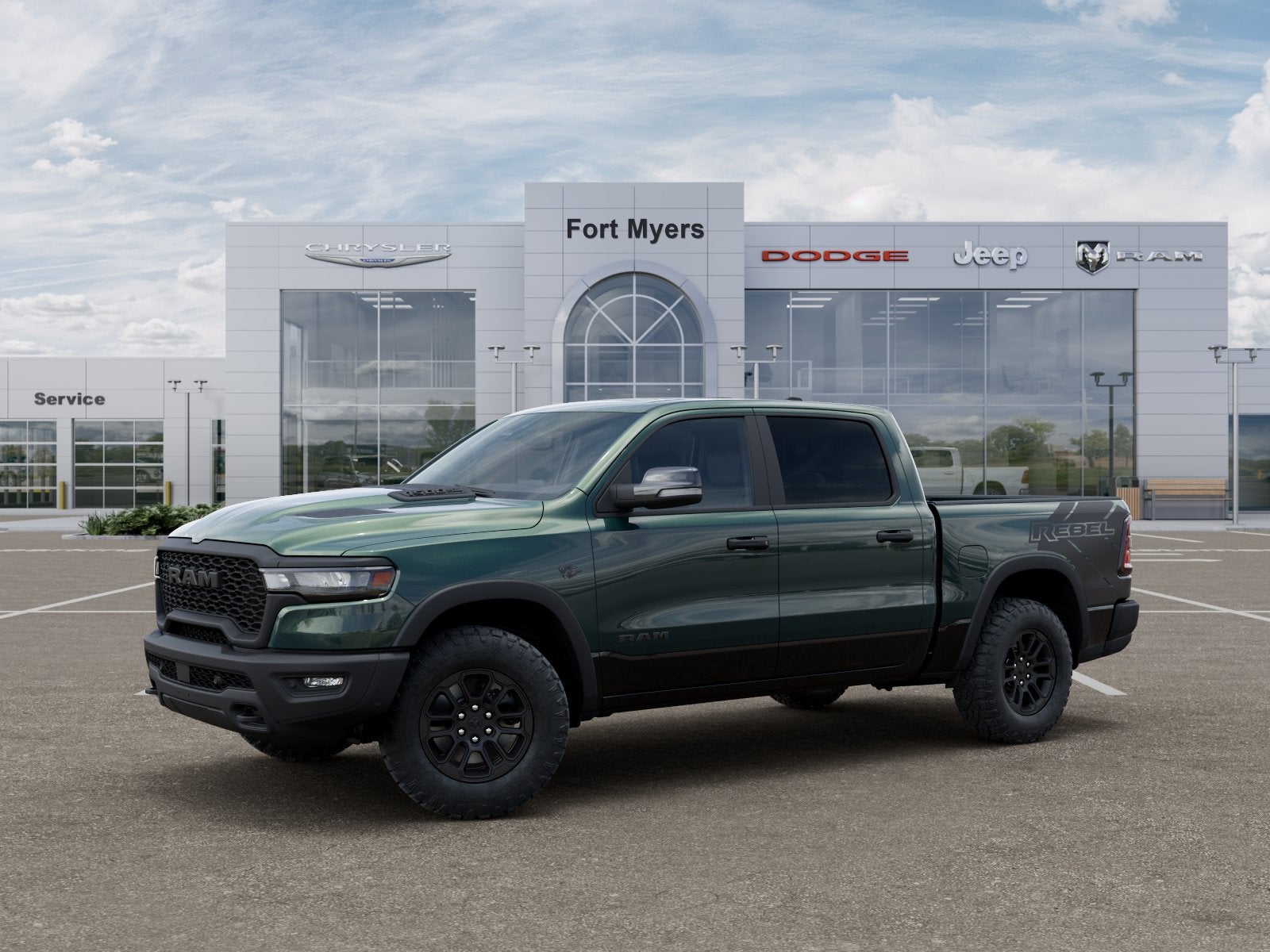 2027 RAM Ram 1500 RAM 1500 REBEL CREW CAB 4X4 5'7' BOX