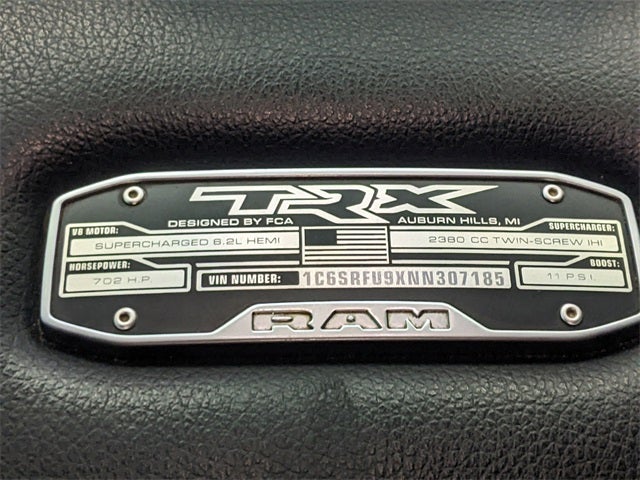 2022 RAM 1500 TRX Crew Cab 4x4 5'7' Box