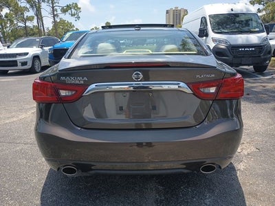 2016 Nissan Maxima Platinum