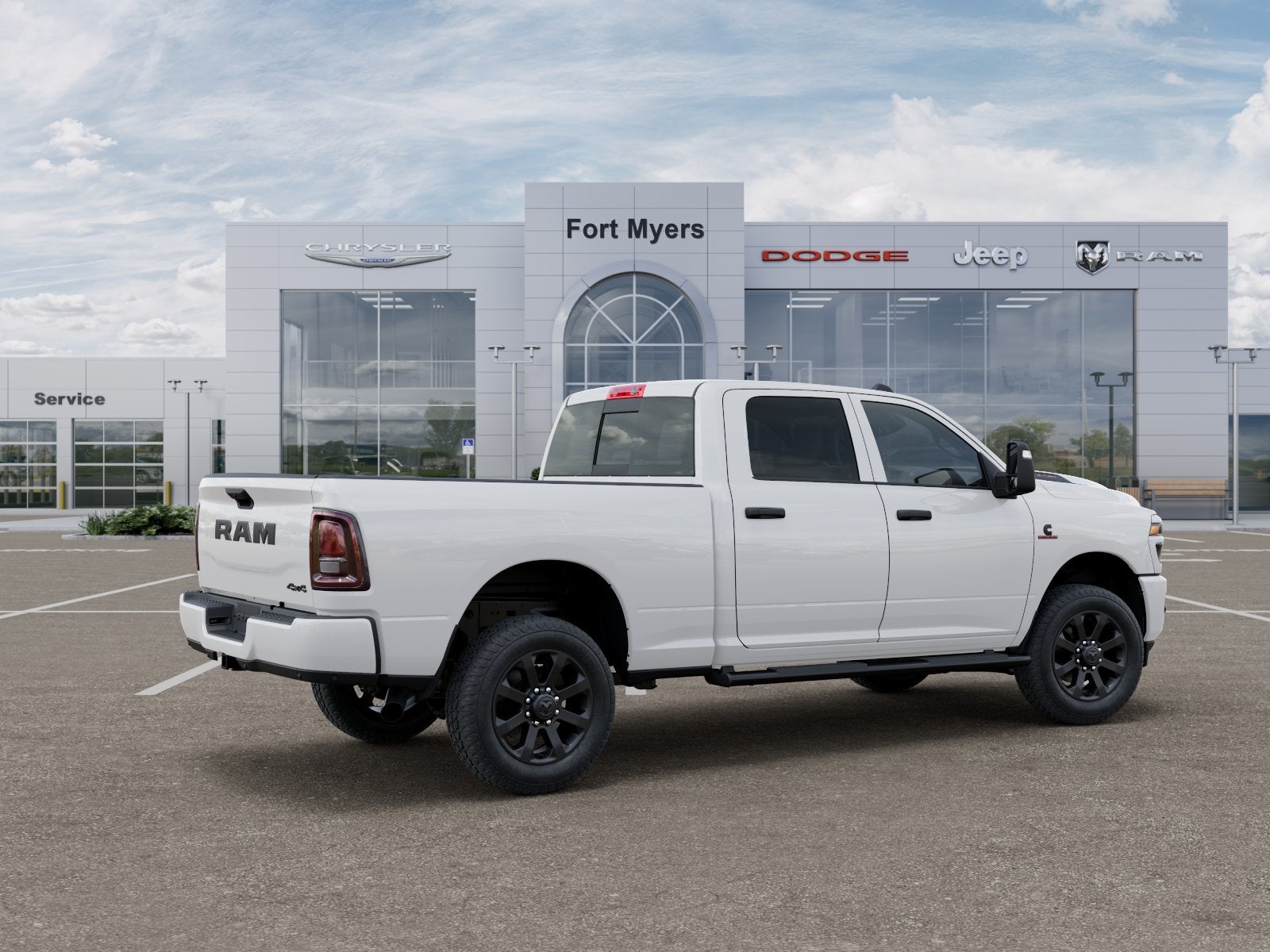 2026 RAM 2500 Black Express Crew Cab 4x4 6'4' Box